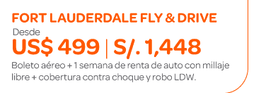Fort Lauderdale Fly & Drive