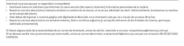 Información legal.